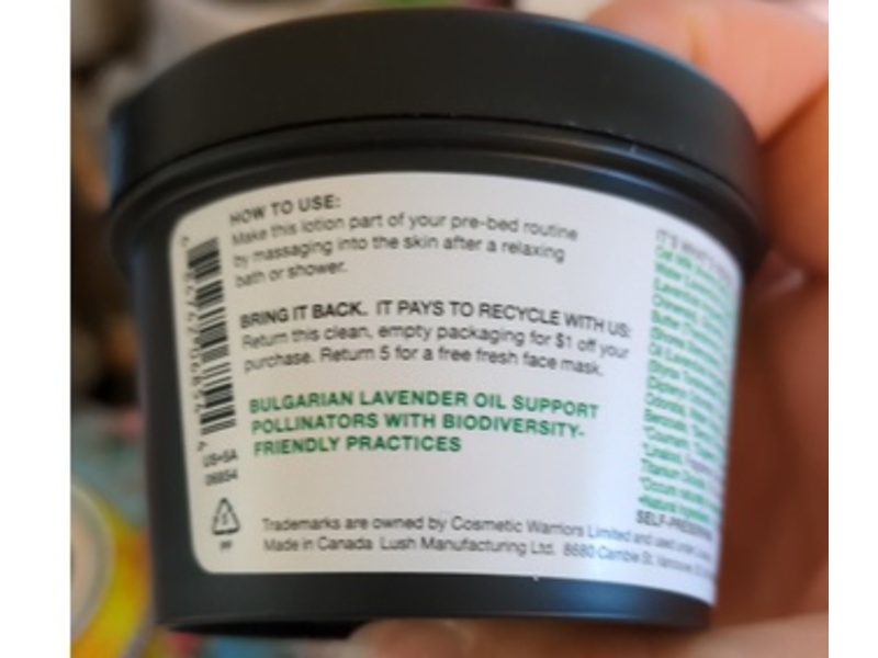 Body Lotion, Sleepy, 3.1 oz/90 g