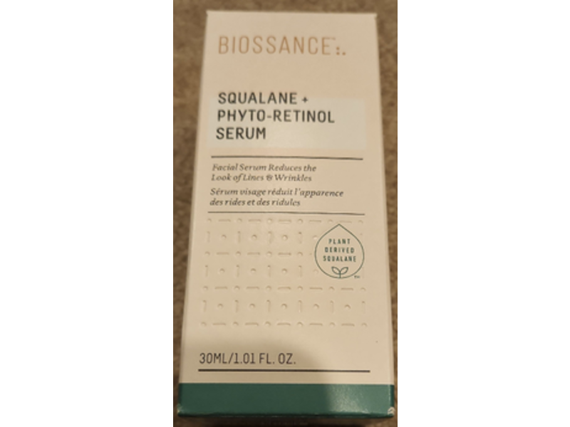 Biossance Squalane + Phyto-Retinol Serum, 1 fl oz/30 mL