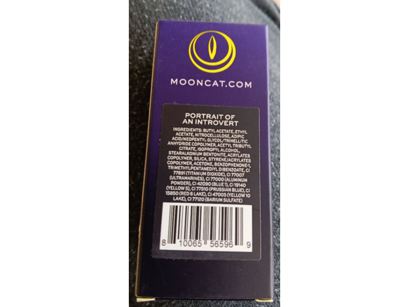 Mooncat Nail Lacquer, Blue, 0.4 fl oz/12 mL