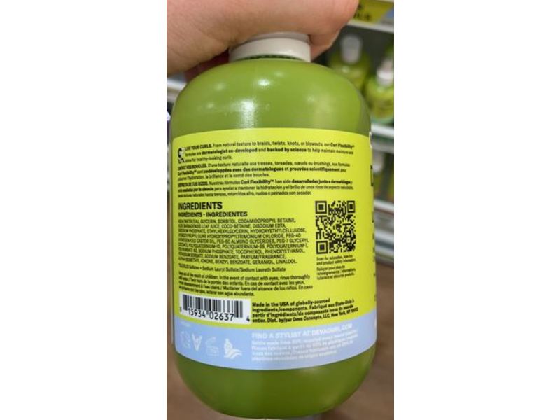 DevaCurl Low-Poo Delight Mild Lather Cleanser, Moisture, 12 fl oz/335 mL