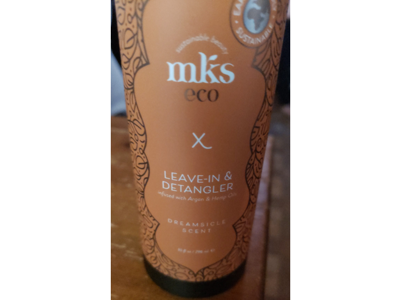 MKS Eco X Leave-In Treatment & Detangler, Dreamsicle Scent, 10 fl oz/296 mL