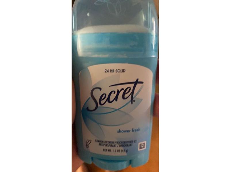 Secret Antiperspirant/Deodorant, Shower Fresh, 1.5 oz/42 g