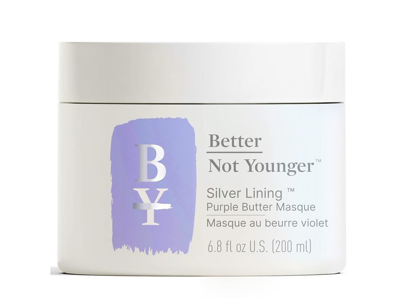 Better Not Younger Purple Butter Masque, Silver Lining, 6.8 fl oz/200 mL
