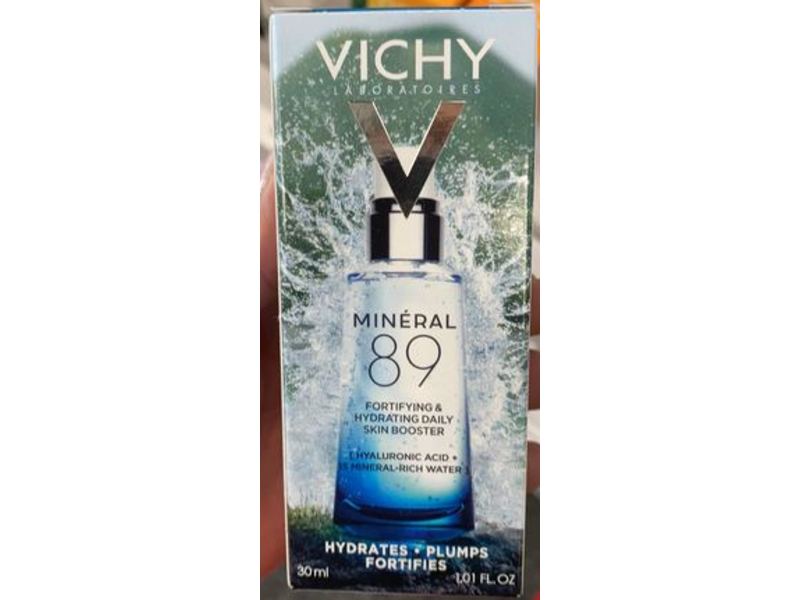 Vichy Laboratories Mineral 89 Fortifying & Hydrating Daily Skin Booster, 1.01 fl oz/30 mL