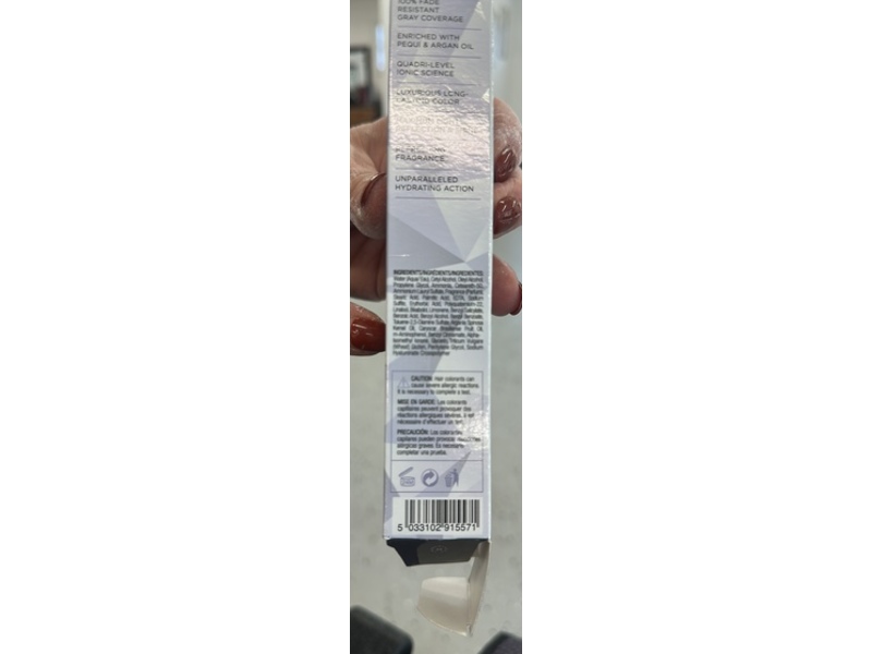 Ion Color Brilliance Permanent Cream Hair Color, Hight lIft Cool Blonde, 2.05 oz/58.2 g