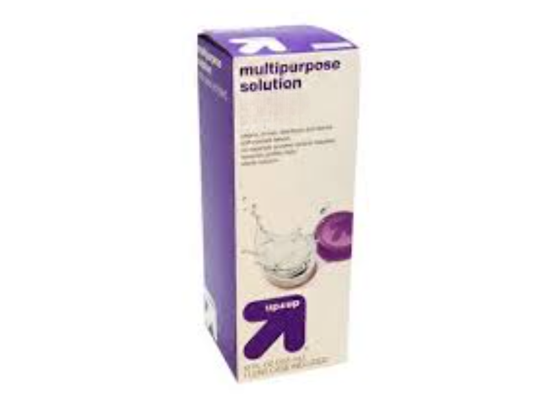 Up & Up Multipurpose No-Rub Formula Solution, 4 fl oz/118 mL