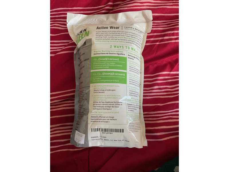 Rockin' Green Platinum Series Active Wear Laundry Detergent Powder, 45 oz (11.3 kG)