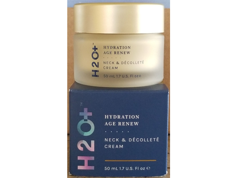 H2O Plus Hydration Age Renew Neck & Decollete Cream, 1.7 fl oz/50 mL