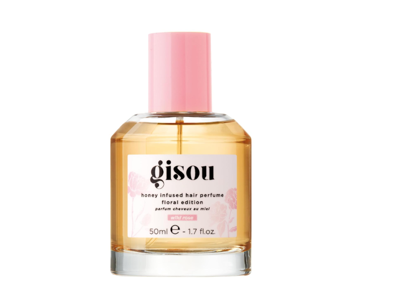 Gisou Hair Perfume, Wild Rose, 1.7 fl oz/50 mL