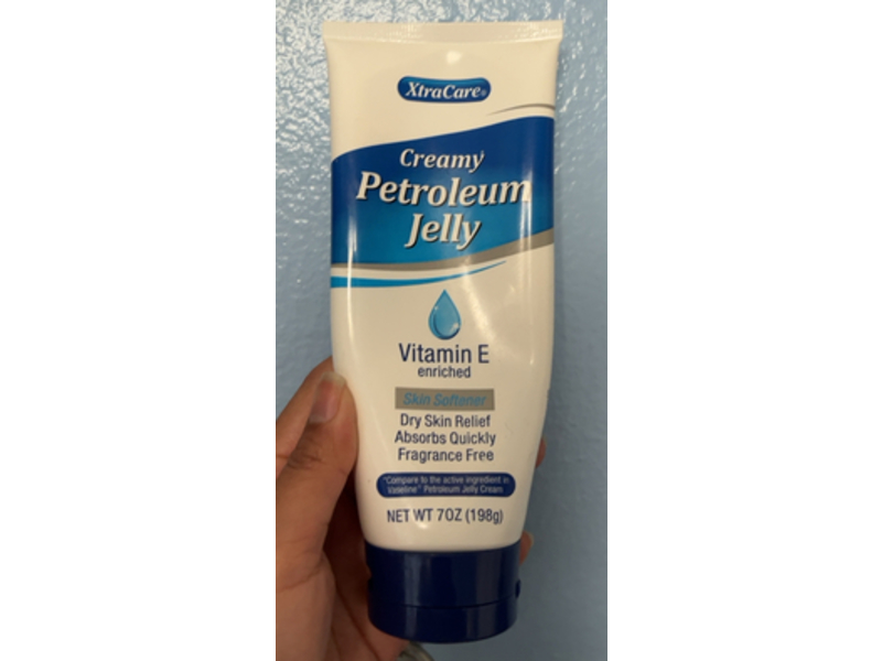 Xtra Care Creamy Petroleum Jelly Skin Softner, Vitamin E, 7 oz/198 g, Pack Of 4