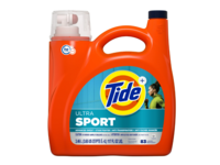 Tide Ultra Sport Laundry Detergent, 83 Loads, 117 fl oz/3.46 L - Image 2