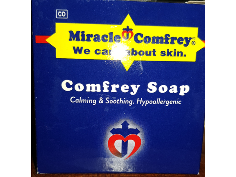 Miracle Comfrey Comfrey Soap, Calming & Soothing, Hypoallergenic, 100 g