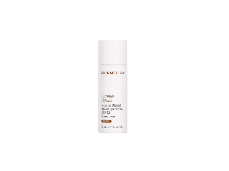 SkinMedica Essential Defense Mineral Shield Sunscreen, SPF 32, Tinted, 1.7 fl oz/50 mL