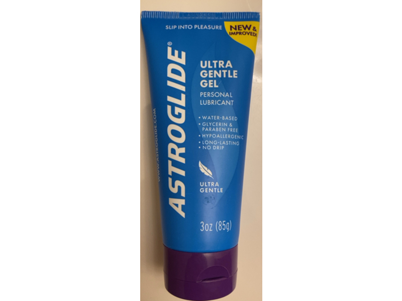 Astroglide Ultra Gentle Gel Personal Lubricant, 3 oz/85 g