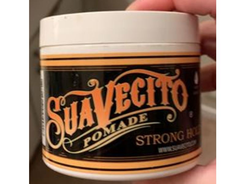 Suavecito Strong Hold Pomade, 4 oz/113 g