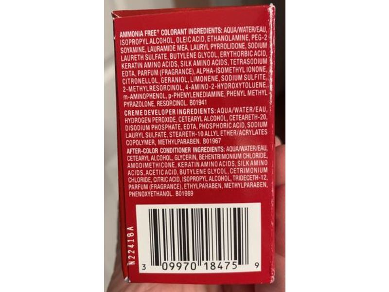 Revlon Colorsilk Beautiful Color Permanent Hair Color, Ammonia Free, Keratin, 43 Medium Golden Brown, 1 Application