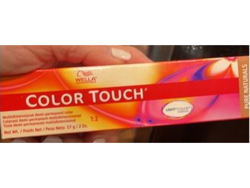 Wella Color Touch Demi-Permanent Cream Hair Color, 5/0 Light Brown/Natural, 2 oz/57 g