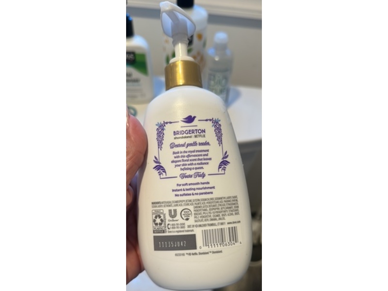 Dove Beauty Bridgerton Liquid Hand Wash, Whispering Wisteria, 12 fl oz