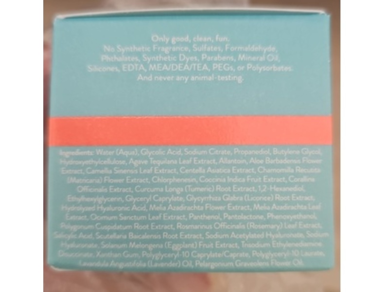 Peach & Lily Super Reboot Resurfacing Mask, AHA, BHA & Blue Agave, 0.67 fl oz/20 mL