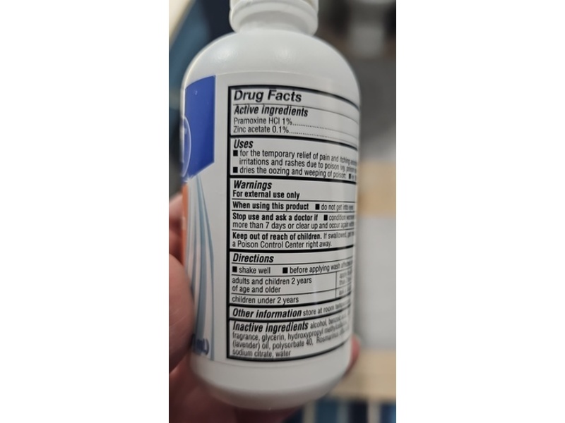 Rexall Skin Protectant Clear Anti-Itch Lotion, 6 fl oz/177 mL