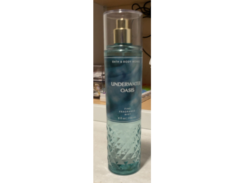 Bath & Body Works Fine Fragrance Mist, Underwater Oasis, 8 fl oz/236 mL