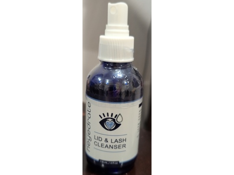 Eye Love Heyedrate Lid And Lash Cleanser, 4 fl oz/118 mL