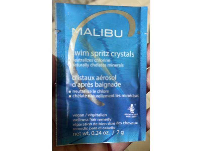Malibu C Swim Spritz Crystals, 0.24 oz/7 g