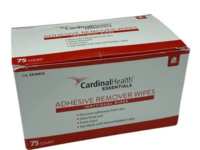 Cardinal Health Essentials Adhesive Remover Wipes, 75 Count - thumbnail 1