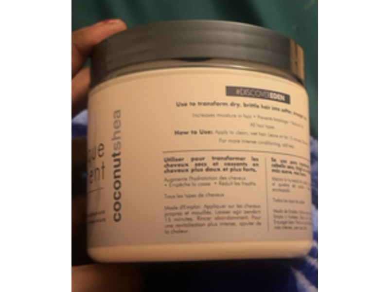 Eden Body Works Hair Masque Treatment, Coconut Shea, 16 fl oz/473 mL