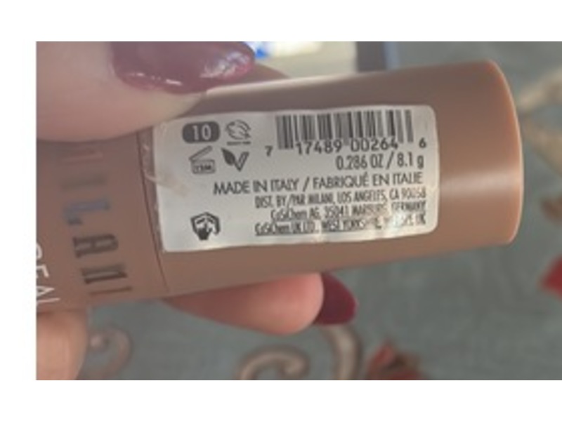 Milani Conceal + Perfect Blur Out Skin Tint Stick, 10 , 0.286 oz/8.1 g