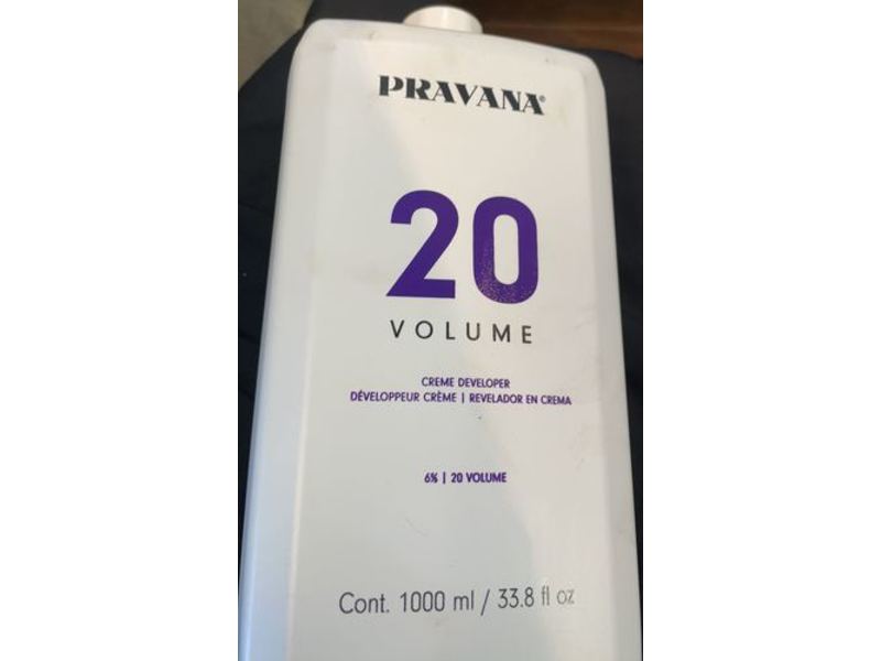 Pravana Creme Developer, 20 Volume, 33.8 fl oz/1000 mL