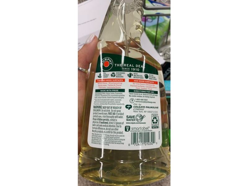 Murphy Cleaning Spray, 22 fl oz/650 mL