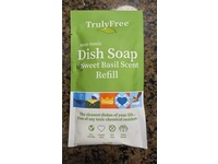 Truly Free Dish Soap, Sweet Basil Scent, 3 oz/85 g - Image 3