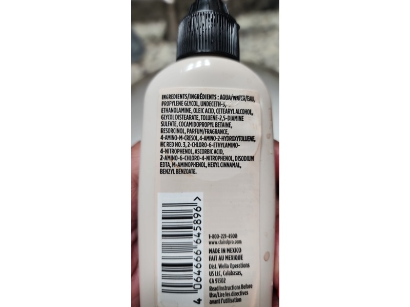 Clairol Professional Beautiful Collection Advanced Gray Solutions Semi Permanent Hair Color, Mahogany Red Brown, 3 fl oz/88 mL