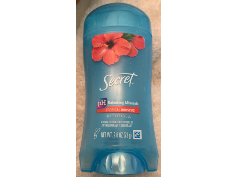 Secret Antiperspirant/Deodorant, Tropical Hibiscus, 2.6 oz/73 g