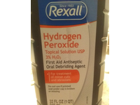 Rexall First Aid Antiseptic, Hydrogen Peroxide, 32 fl oz/946 mL - Image 3