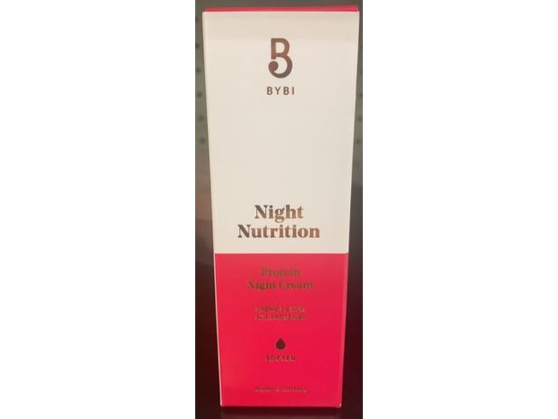 Bybi Night Nutrition Protein Night Cream, 2 fl oz/60 ml