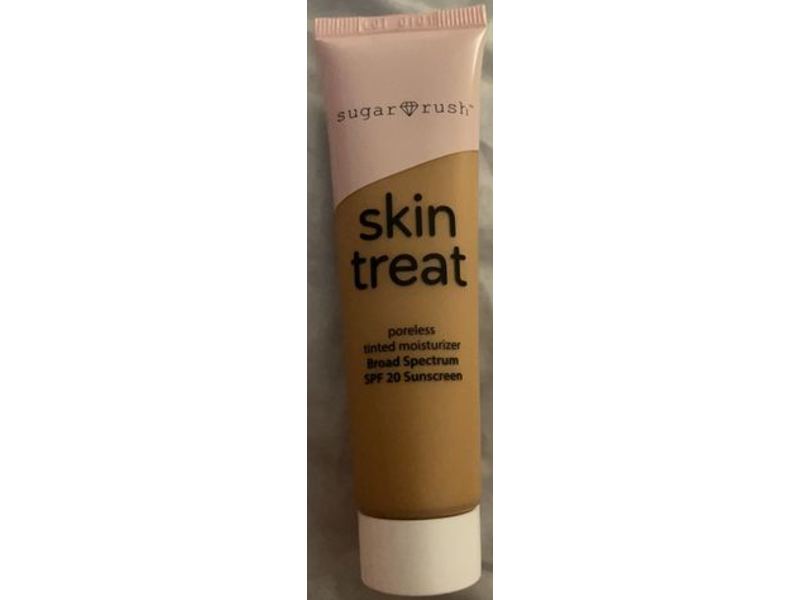 Tarte Sugar Rush Skin Treat Poreless Tinted Moisturizer, SPF 20, Tan, 1 fl oz/30 mL