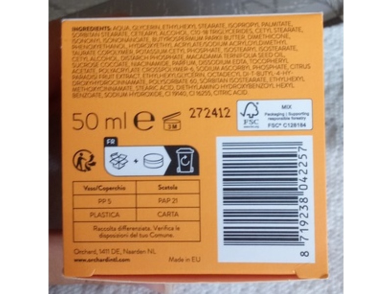 Eliza Jones Radiance Boosting Face Cream, Vitamin C, 50 mL