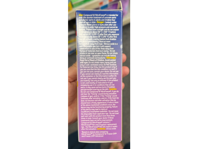 Compound W Nitro Freeze Wart Remover, 1 Count