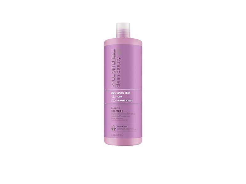 Paul Mitchell Clean Beauty Blonde Shampoo, 33.8 fl oz/1 L