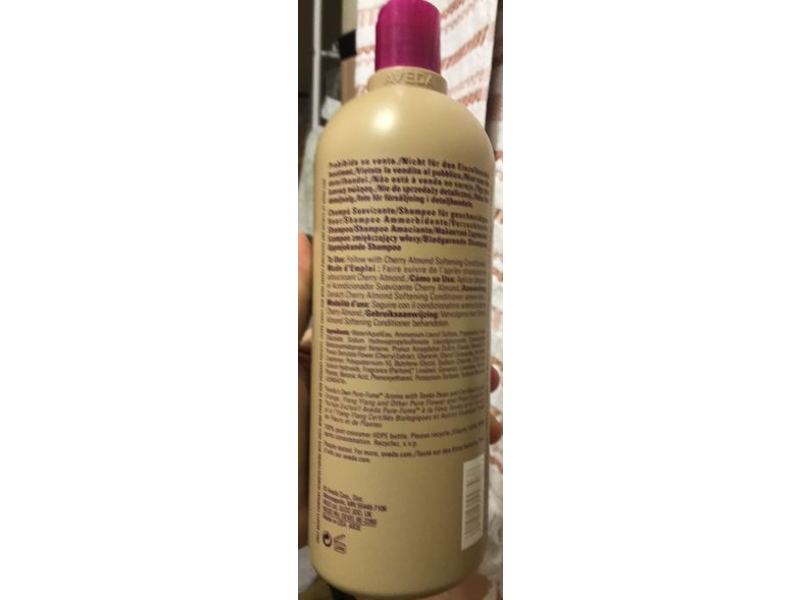Aveda Softening Shampoo, Cherry Almond, 33.8 fl oz/1 L