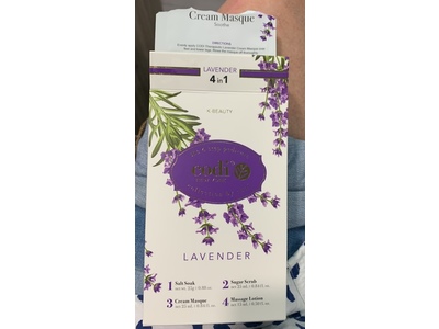 Codi New York Pedicure Kit, Lavender