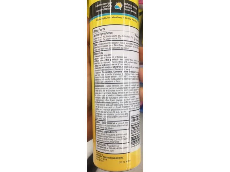 Neutrogena Beach Defense Sunscreen Spray, SPF 30, 8.5 oz (240 g)