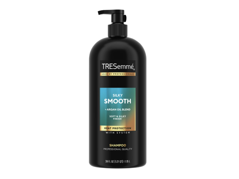 Tresemme Silky Smooth Shampoo, +Argan Oil Blend, 39 fl oz/1.15 L