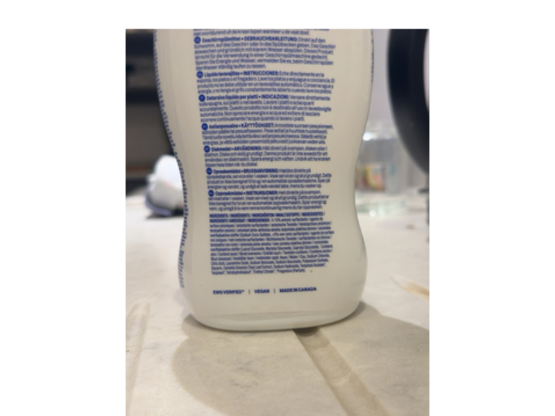 Atitude Washing Up Liquid Detergent, Lemon Zest, 23.6 fl oz/700 mL