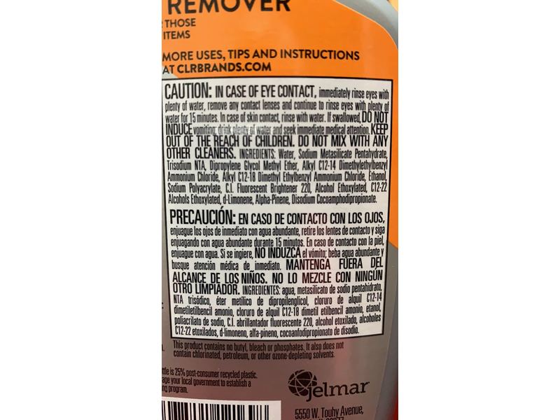 CLR Sports Stain Remover, 22 fl oz/651 mL
