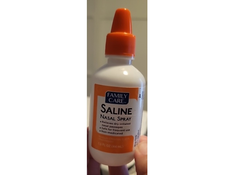 Family Care Saline Nasal Spray, 1.5 fl oz/44 mL