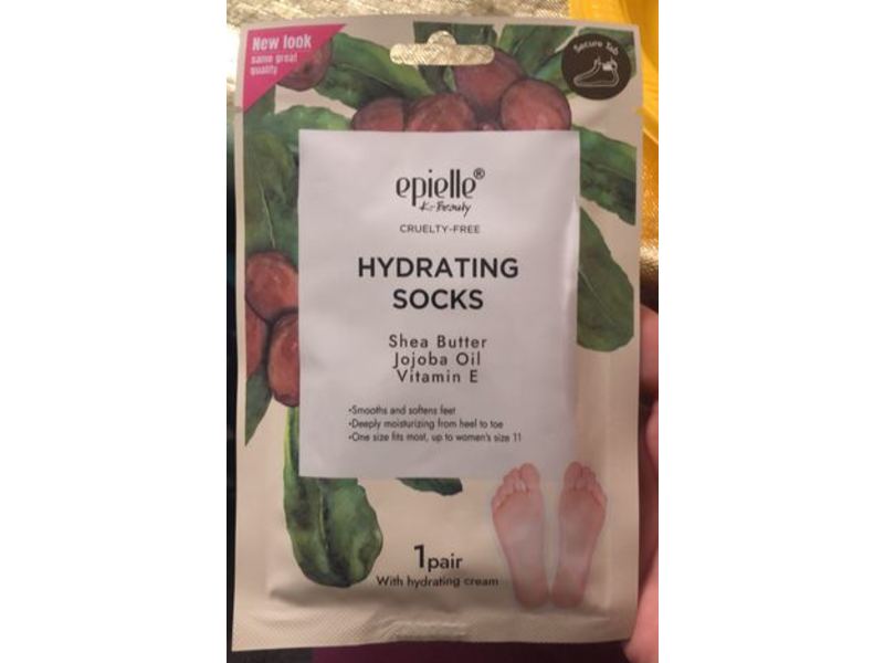 Epielle Hydrating Socks, 1 Pair