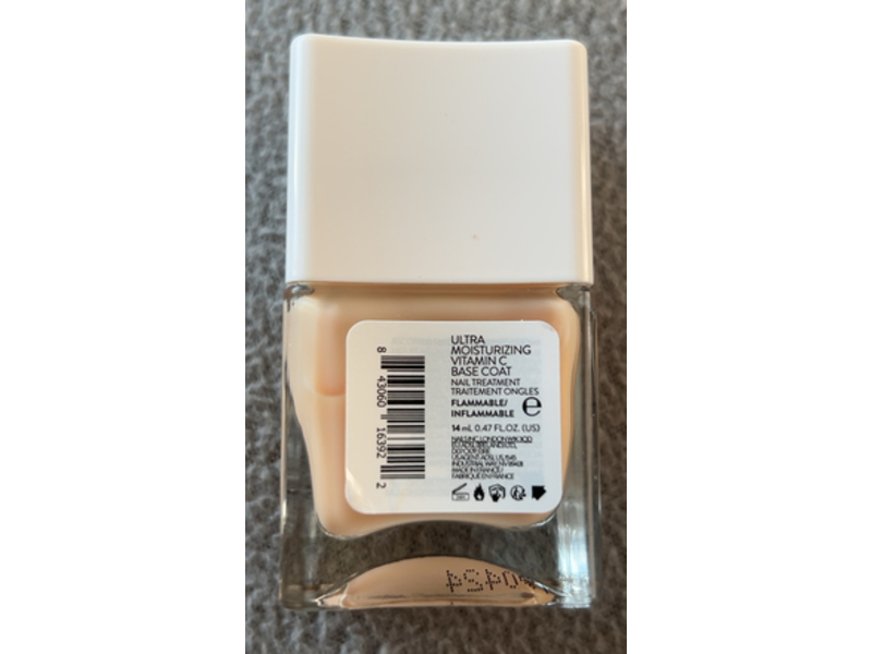 Nails.Inc Be Your Ultra Moisturizing Base Coat, Vitamin C, 0.47 fl oz/14 mL